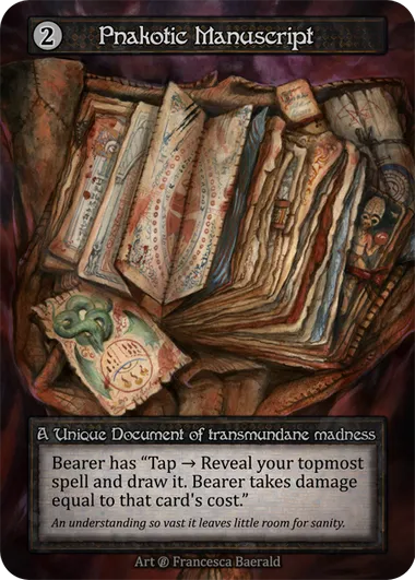 Pnakotic Manuscript — Beta — Sorcery: Contested Realm