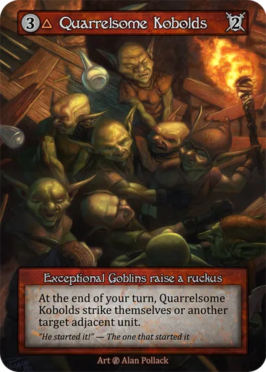 Quarrelsome Kobolds — Beta — Sorcery: Contested Realms