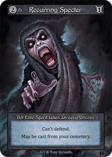 Recurring Specter — Beta — Sorcery: Contested Realms