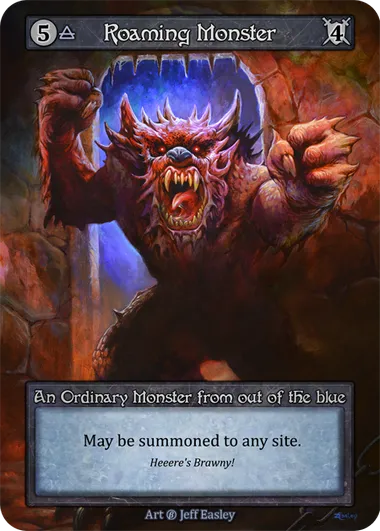 Roaming Monster — Beta — Sorcery: Contested Realms