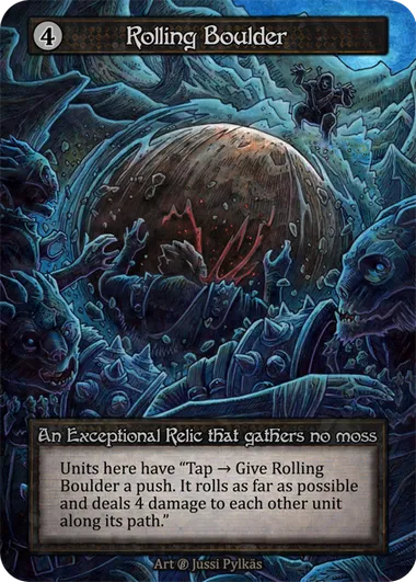 Rolling Boulder — Beta — Sorcery: Contested Realms