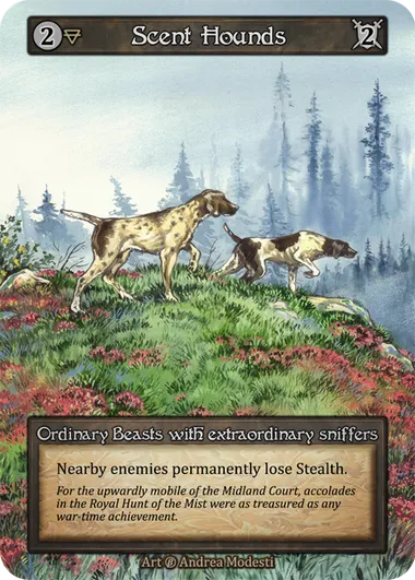 Scent Hounds — Beta — Sorcery: Contested Realms