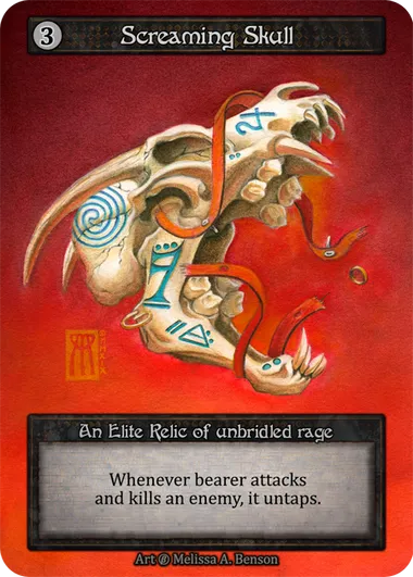 Screaming Skull — Beta — Sorcery: Contested Realm