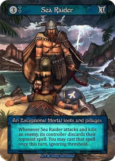 Sea Raider — Beta — Sorcery: Contested Realms