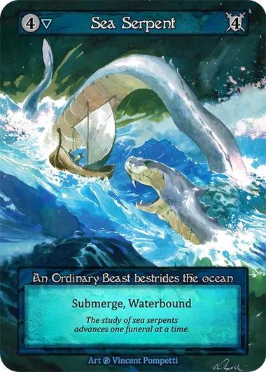 Sea Serpent — Beta — Sorcery: Contested Realms