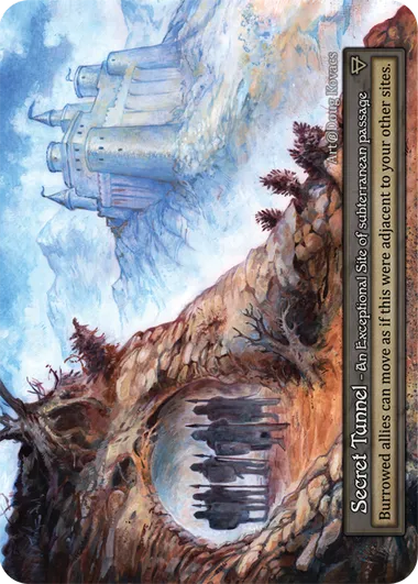 Secret Tunnel — Beta — Sorcery: Contested Realms