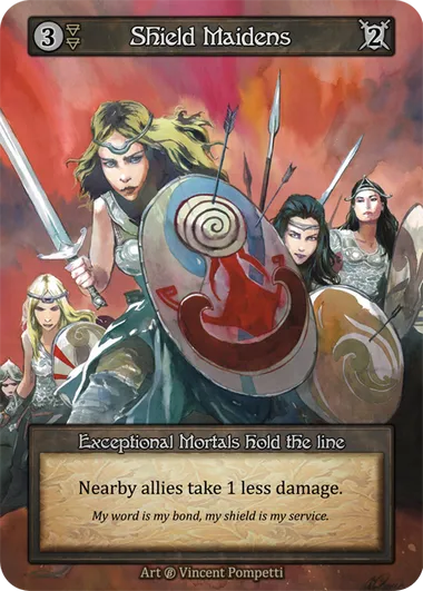 Shield Maidens — Beta — Sorcery: Contested Realms
