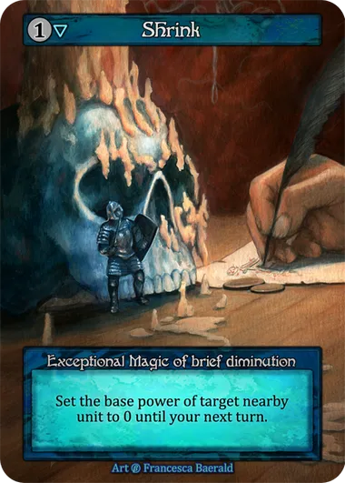 Shrink — Beta — Sorcery: Contested Realms