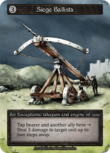 Siege Ballista — Beta — Sorcery: Contested Realms