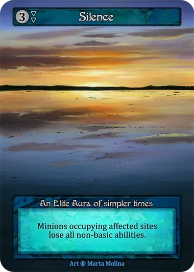 Silence — Beta — Sorcery: Contested Realms