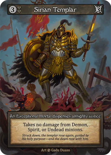 Sirian Templar — Beta — Sorcery: Contested Realms