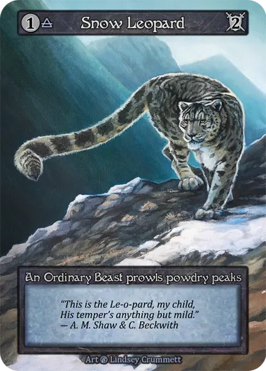 Snow Leopard — Beta — Sorcery: Contested Realms