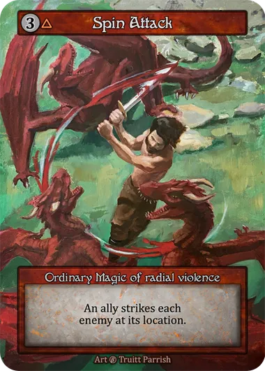 Spin Attack — Beta — Sorcery: Contested Realms