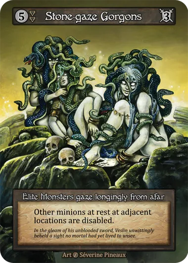Stone-gaze Gorgons — Beta — Sorcery: Contested Realm
