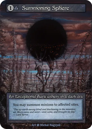 Summoning Sphere — Beta — Sorcery: Contested Realms
