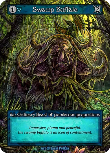 Swamp Buffalo — Beta — Sorcery: Contested Realms