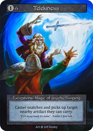 Telekinesis — Beta — Sorcery: Contested Realms