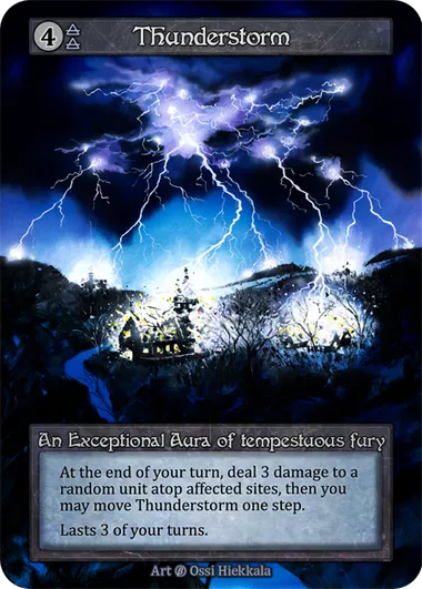 Thunderstorm — Beta — Sorcery: Contested Realms