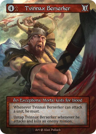 Tvinnax Berserker — Beta — Sorcery: Contested Realms
