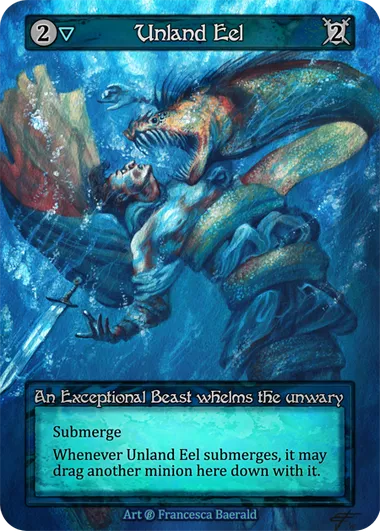 Unland Eel — Beta — Sorcery: Contested Realms