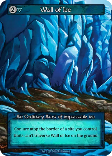 Wall of Ice — Beta — Sorcery: Contested Realms