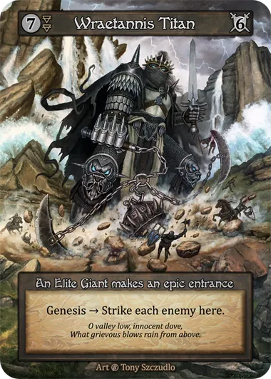 Wraetannis Titan — Beta — Sorcery: Contested Realm