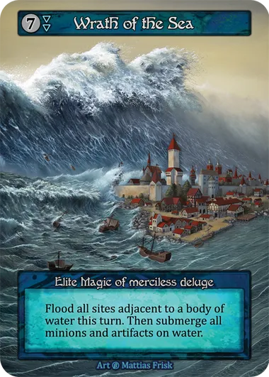 Wrath of the Sea — Beta — Sorcery: Contested Realm