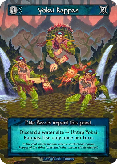 Yokai Kappas — Beta — Sorcery: Contested Realm