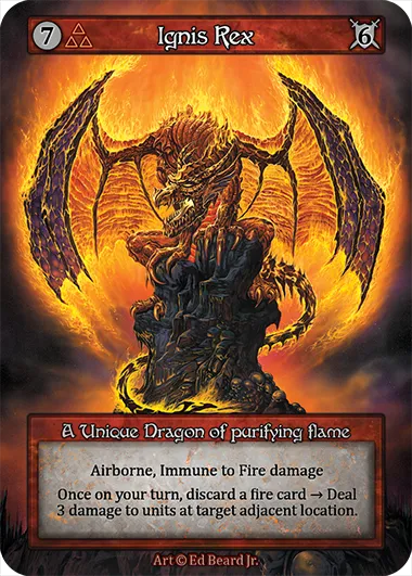 Ignis Rex — Dragonlord — Sorcery: Contested Realms