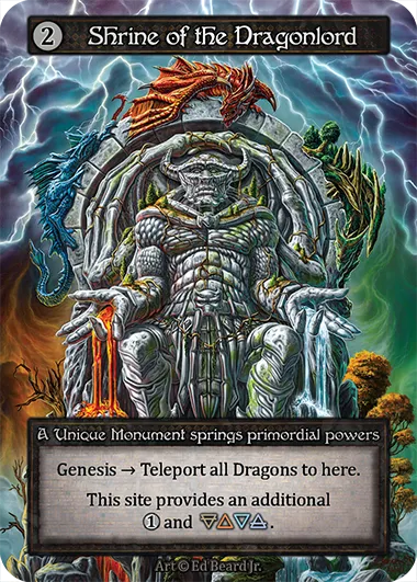 Shrine of the Dragonlord — Dragonlord — Sorcery: Contested Realms