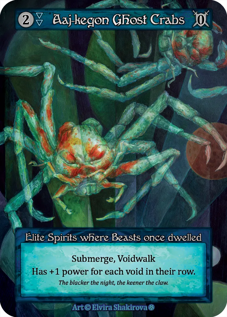 Aaj-kegon Ghost Crabs — Gothic — Sorcery: Contested Realm