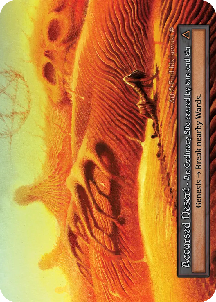 Accursed Desert — Gothic — Sorcery: Contested Realms