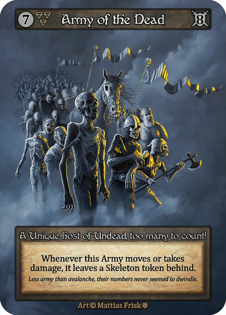 Army of the Dead — Gothic — Sorcery: Contested Realms