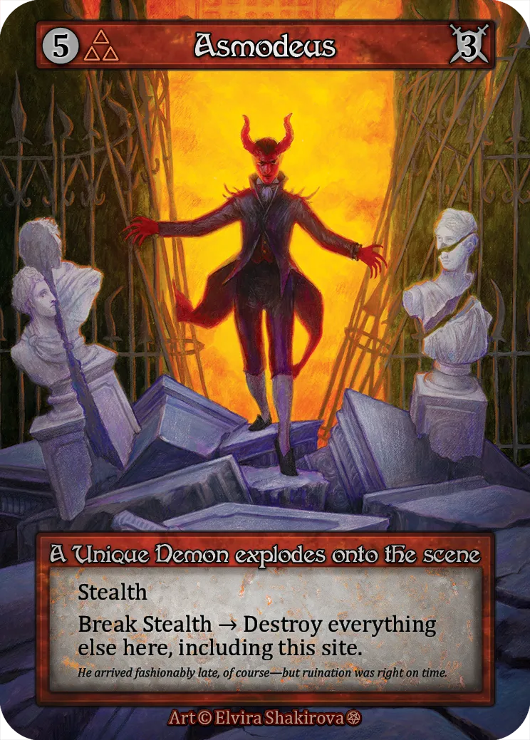 Asmodeus — Gothic — Sorcery: Contested Realm