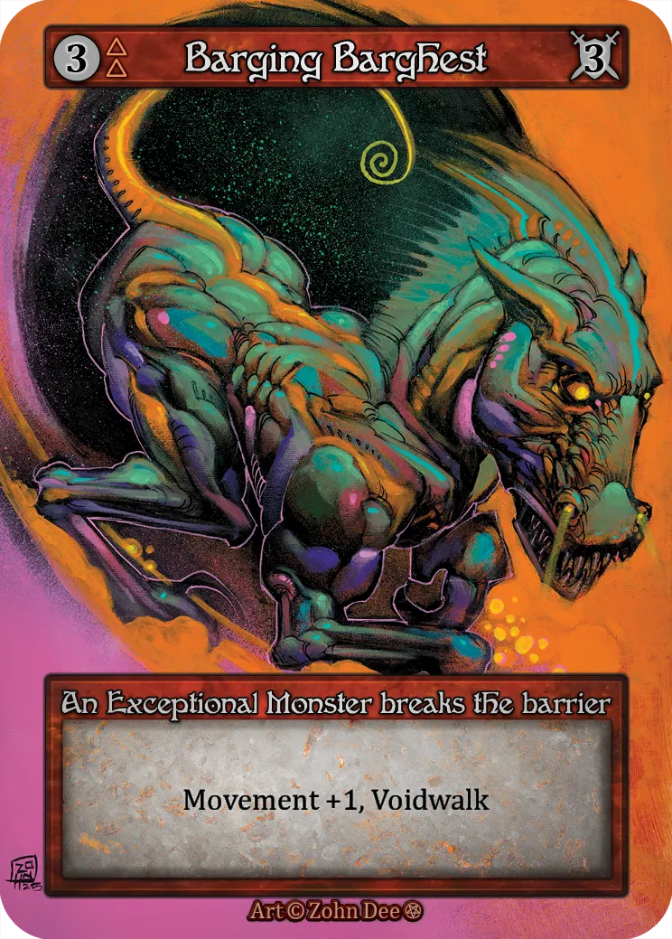 Barging Barghest — Gothic — Sorcery: Contested Realms