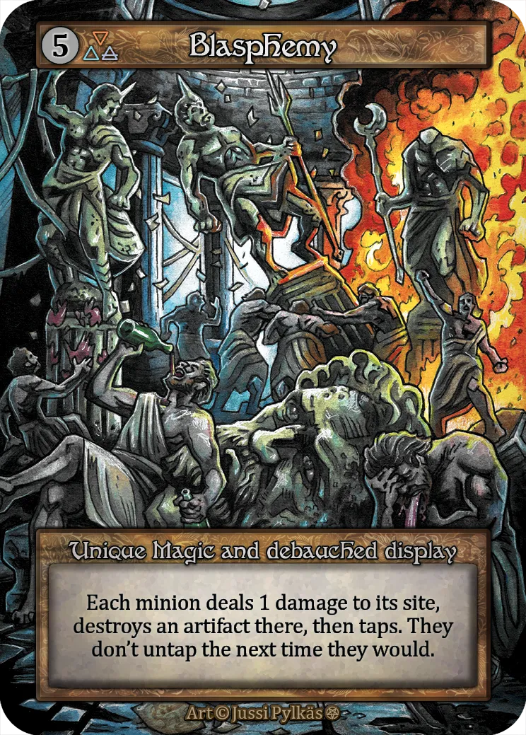 Blasphemy — Gothic — Sorcery: Contested Realm