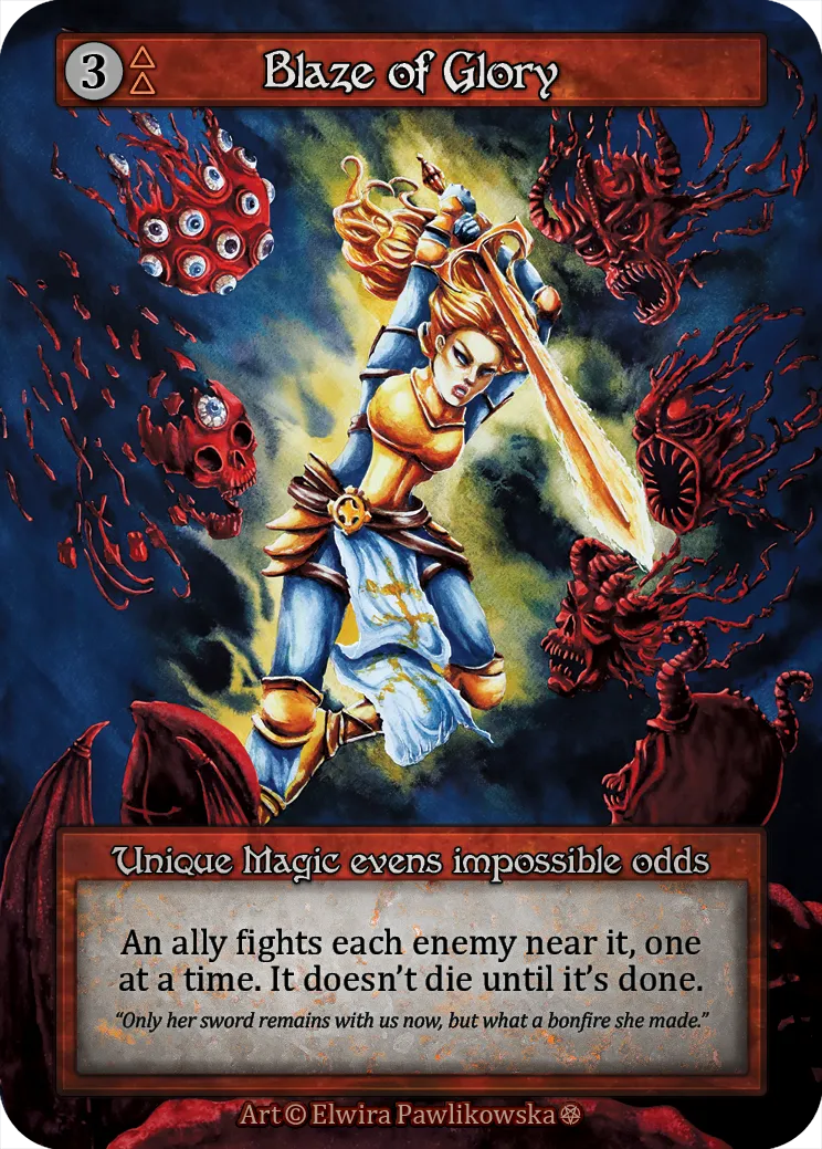 Blaze of Glory — Gothic — Sorcery: Contested Realms