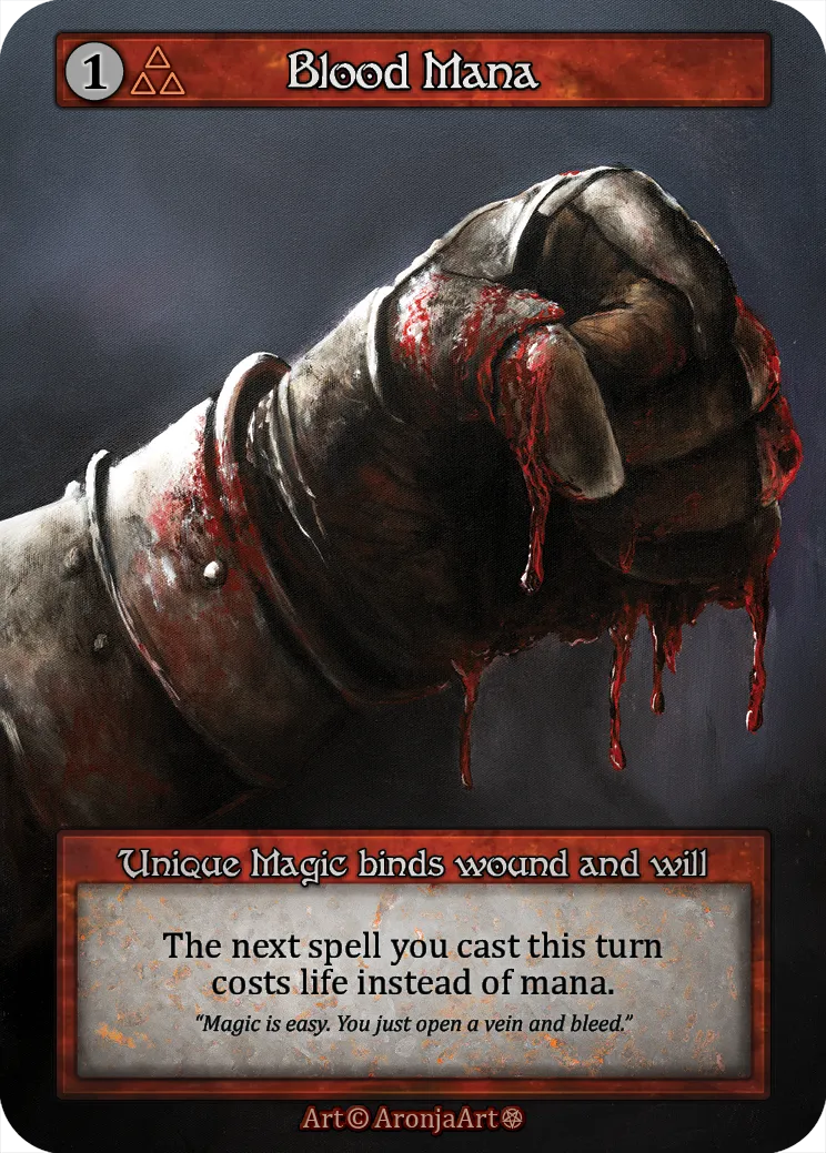 Blood Mana — Gothic — Sorcery: Contested Realms