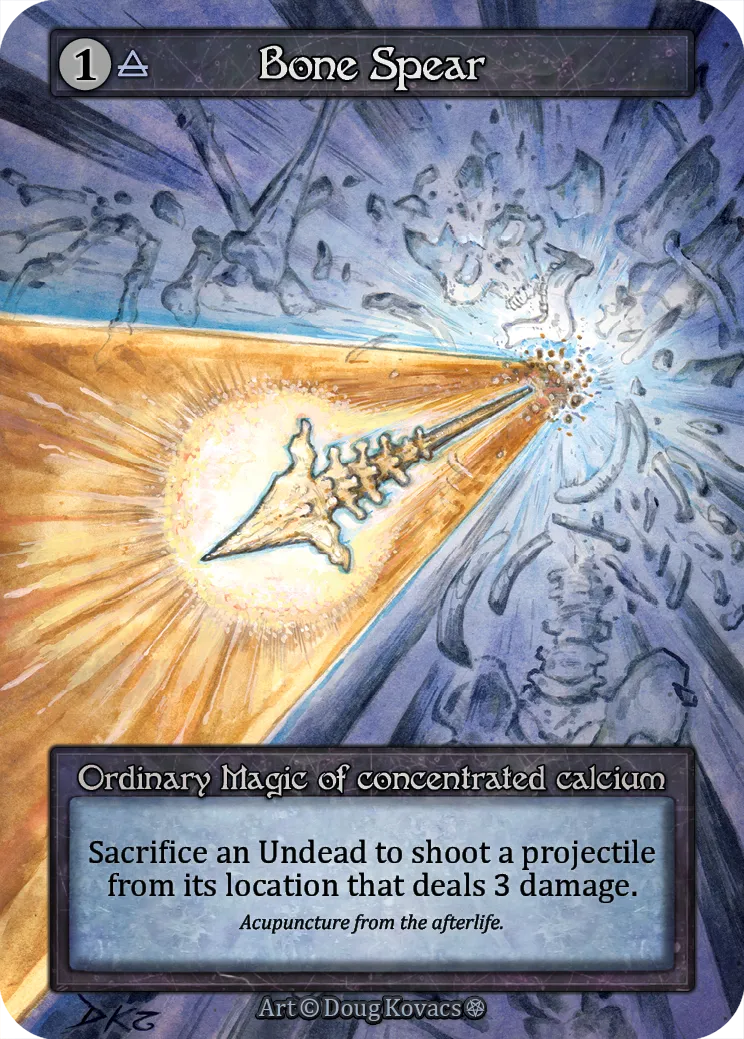 Bone Spear — Gothic — Sorcery: Contested Realms