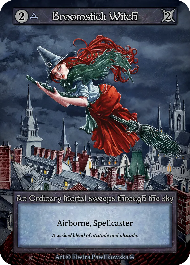 Broomstick Witch — Gothic — Sorcery: Contested Realms