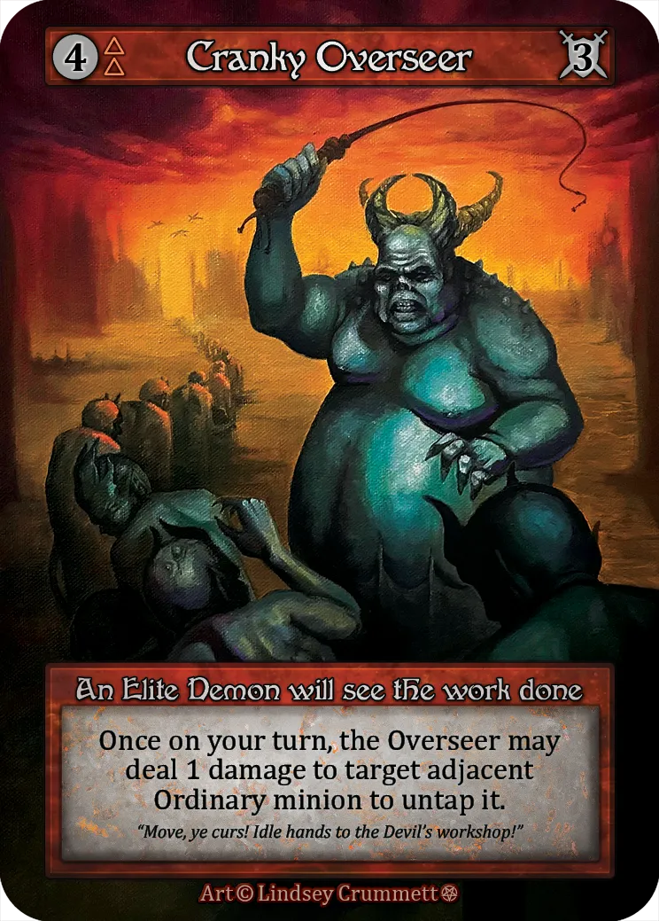 Cranky Overseer — Gothic — Sorcery: Contested Realms