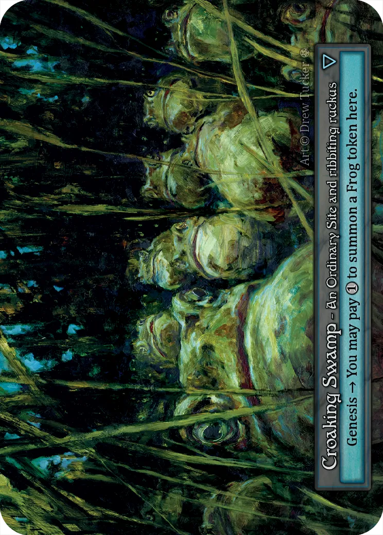 Croaking Swamp — Gothic — Sorcery: Contested Realms