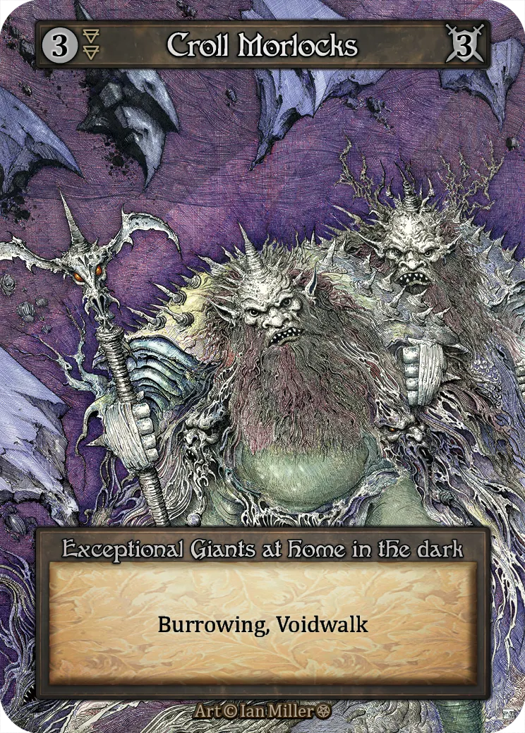 Croll Morlocks — Gothic — Sorcery: Contested Realms