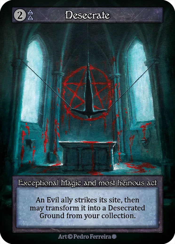 Desecrate — Gothic — Sorcery: Contested Realms