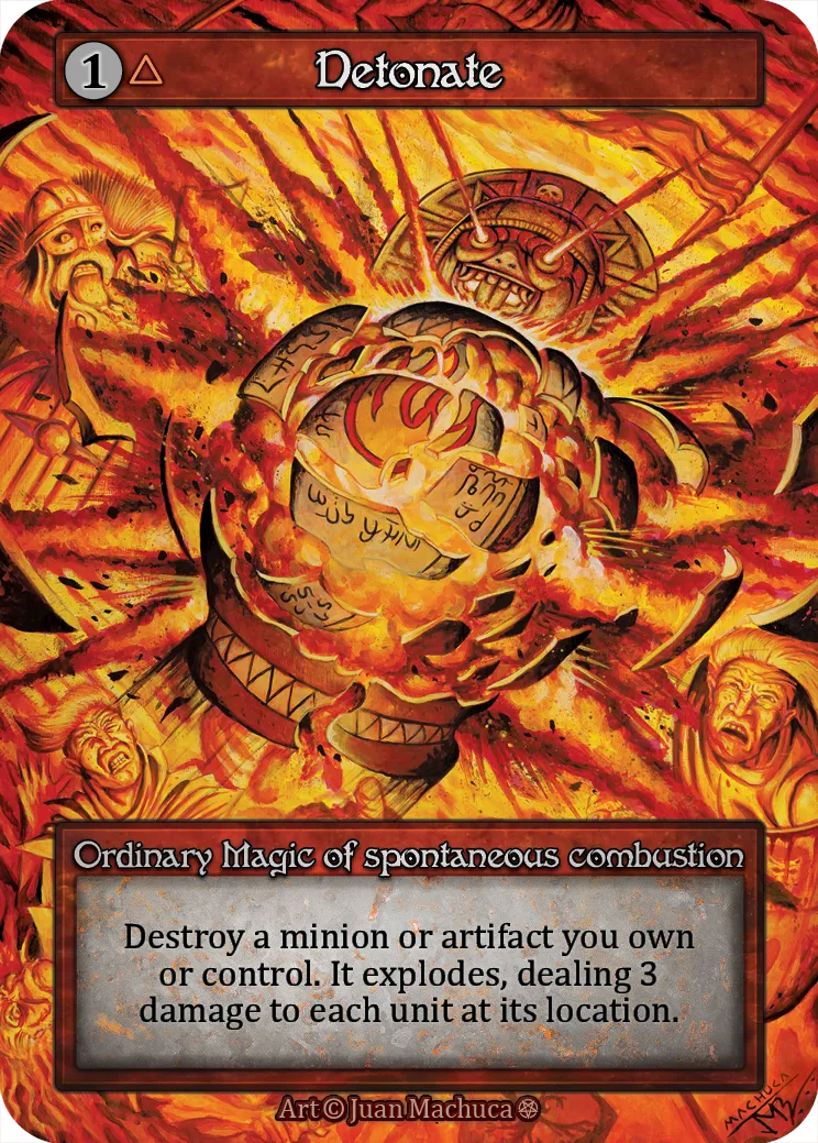 Detonate — Gothic — Sorcery: Contested Realms