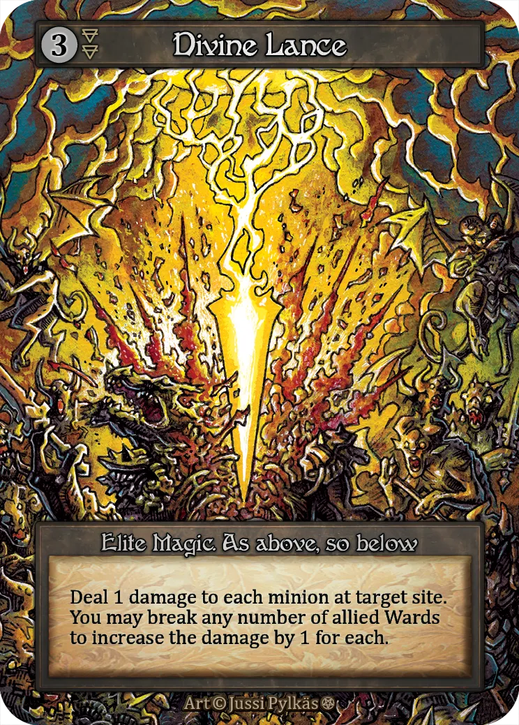 Divine Lance — Gothic — Sorcery: Contested Realms