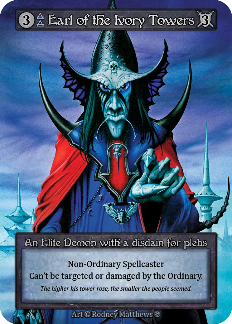 Earl of the Ivory Towers — Gothic — Sorcery: Contested Realms