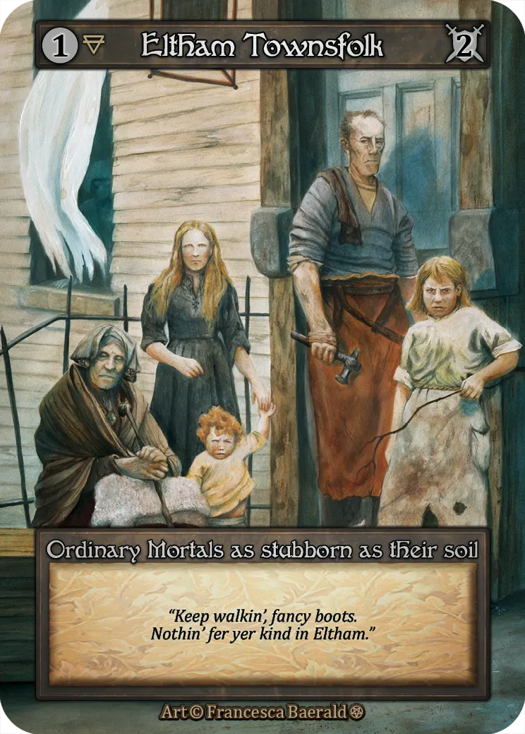 Eltham Townsfolk — Gothic — Sorcery: Contested Realms
