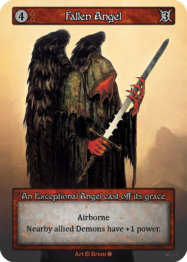 Fallen Angel — Gothic — Sorcery: Contested Realms