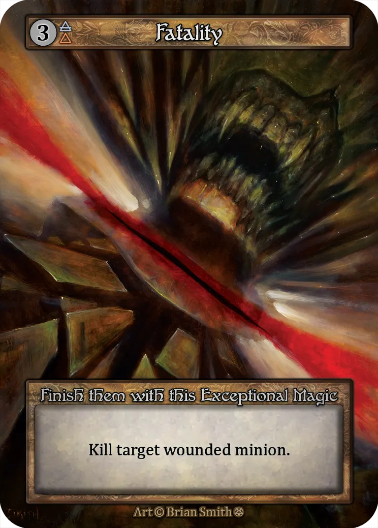 Fatality — Gothic — Sorcery: Contested Realms